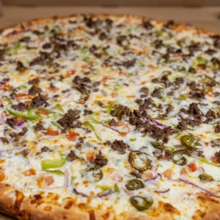 Cheeseburger Pizza