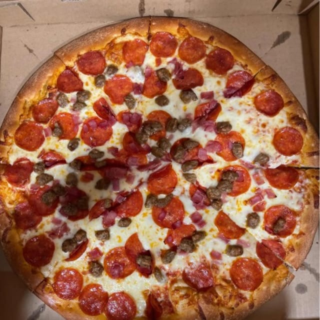Meat Lovers Pizza.