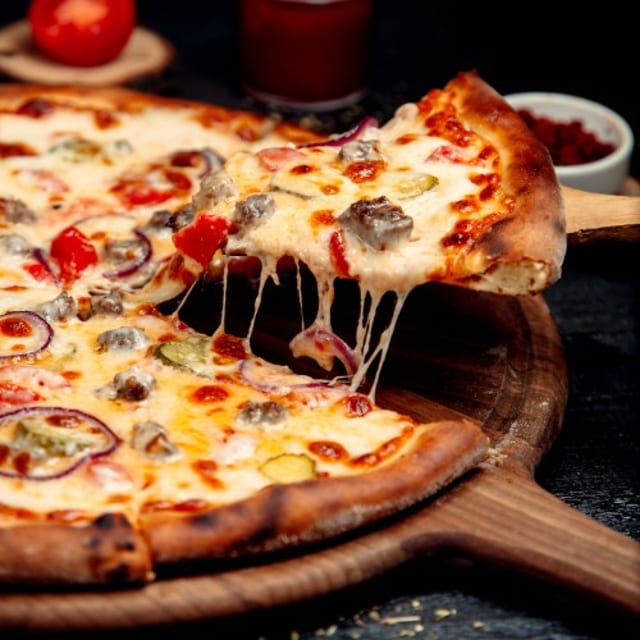 Unlimited Topping Pizza.