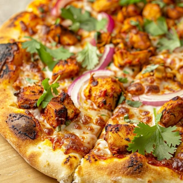 Buffalo Chicken Fajita Pizza.
