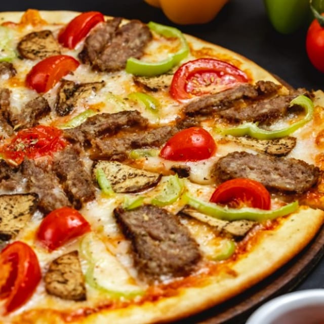 Carne Asada Pizza.