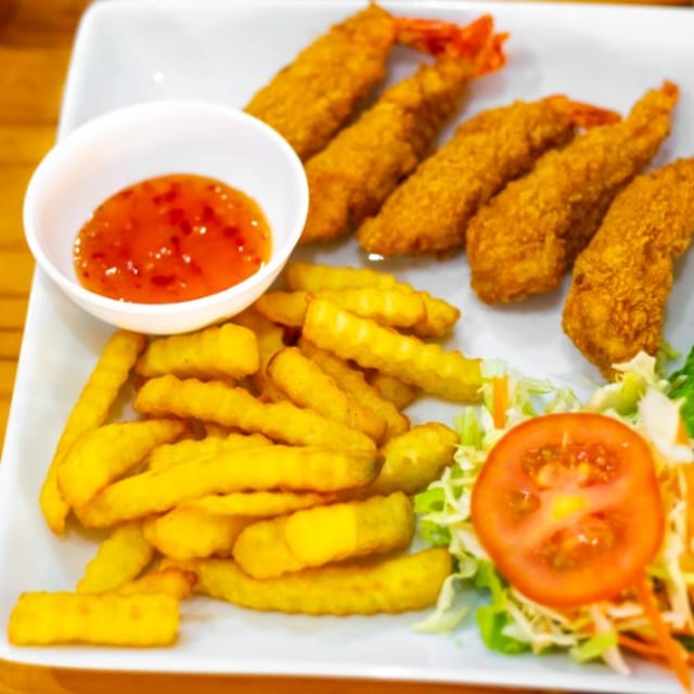 Shrimp & Fries.